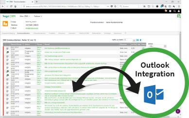 Outlook Integration in CRM