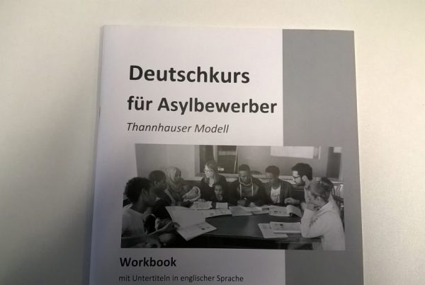 Hefte für den Deutschkurs von Asylbewerber